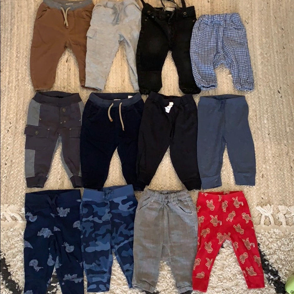 12 12-18 month toddler bottoms